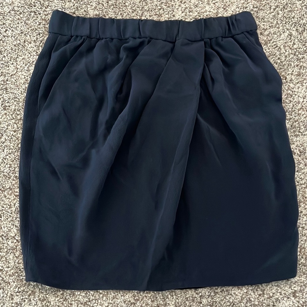 100% navy silk skirt by 3.1 Philip Lim
